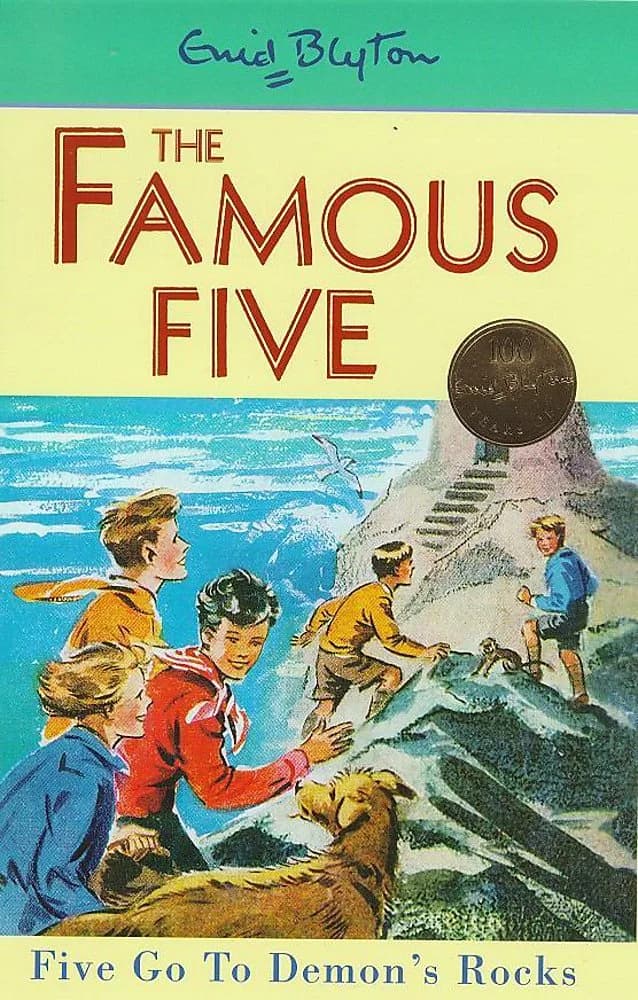 Cover of The Famous Five - Five go to Demon's Rocks
