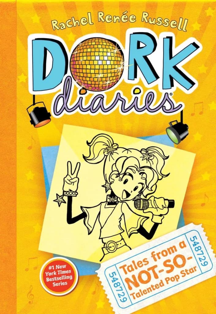 Cover of Dork Diaries - Tales from a Not-So-Talented Pop Star